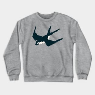 Cute Swallow pixel art Crewneck Sweatshirt